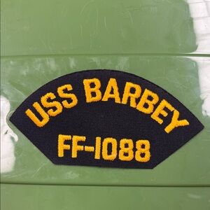 USS Barbey FF-1088 embroidered naval Patch